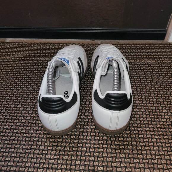 Adidas Samba Black/White/Gray OG Women's Size 7.5 Sneakers - Picture 4 of 9